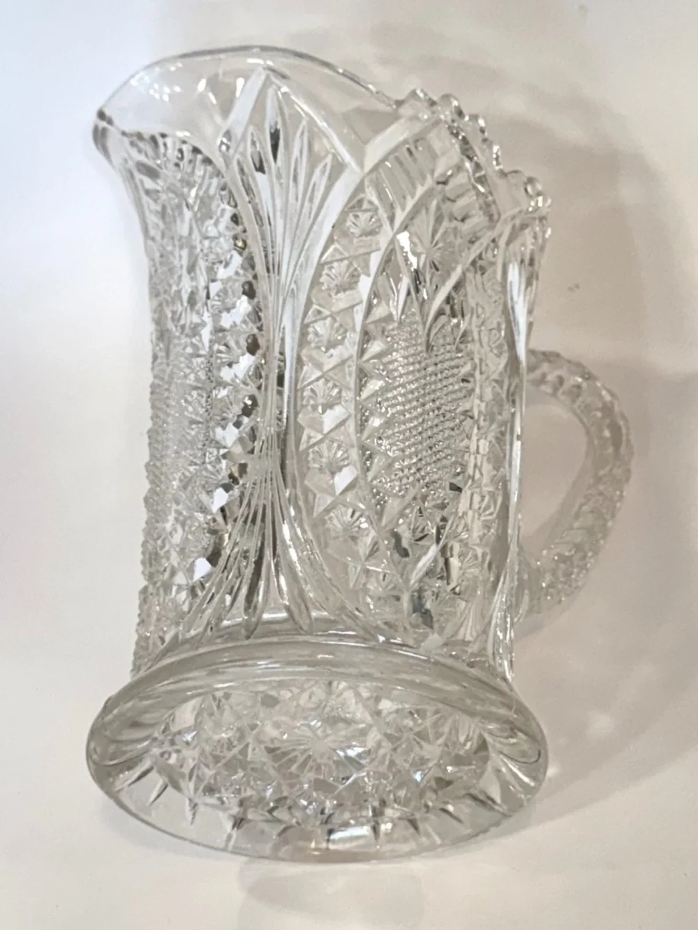 Antique 1907 Bryce Higbee EAPG Madora Glass Pitcher